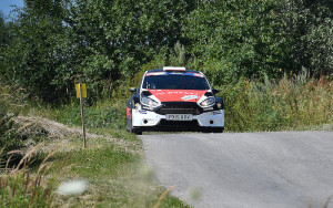 03 OSTBERG Mads (NOR) BARTH Patrik (SWE) Ford Fiesta R5 action during the 2017 European Rally Championship Rally Rzeszowski in Poland from August 4 to 6 - Photo Wilfried Marcon / DPPI