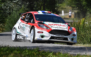 04 BOUFFIER Bryan (FRA)  DINI Gilbert (FRA) Ford Fiesta R5 action during the 2017 European Rally Championship Rally Rzeszowski in Poland from August 4 to 6 - Photo Wilfried Marcon / DPPI